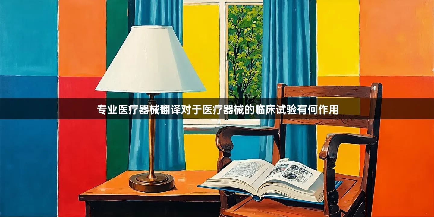 專業(yè)醫(yī)療器械翻譯對于醫(yī)療器械的臨床試驗有何作用
