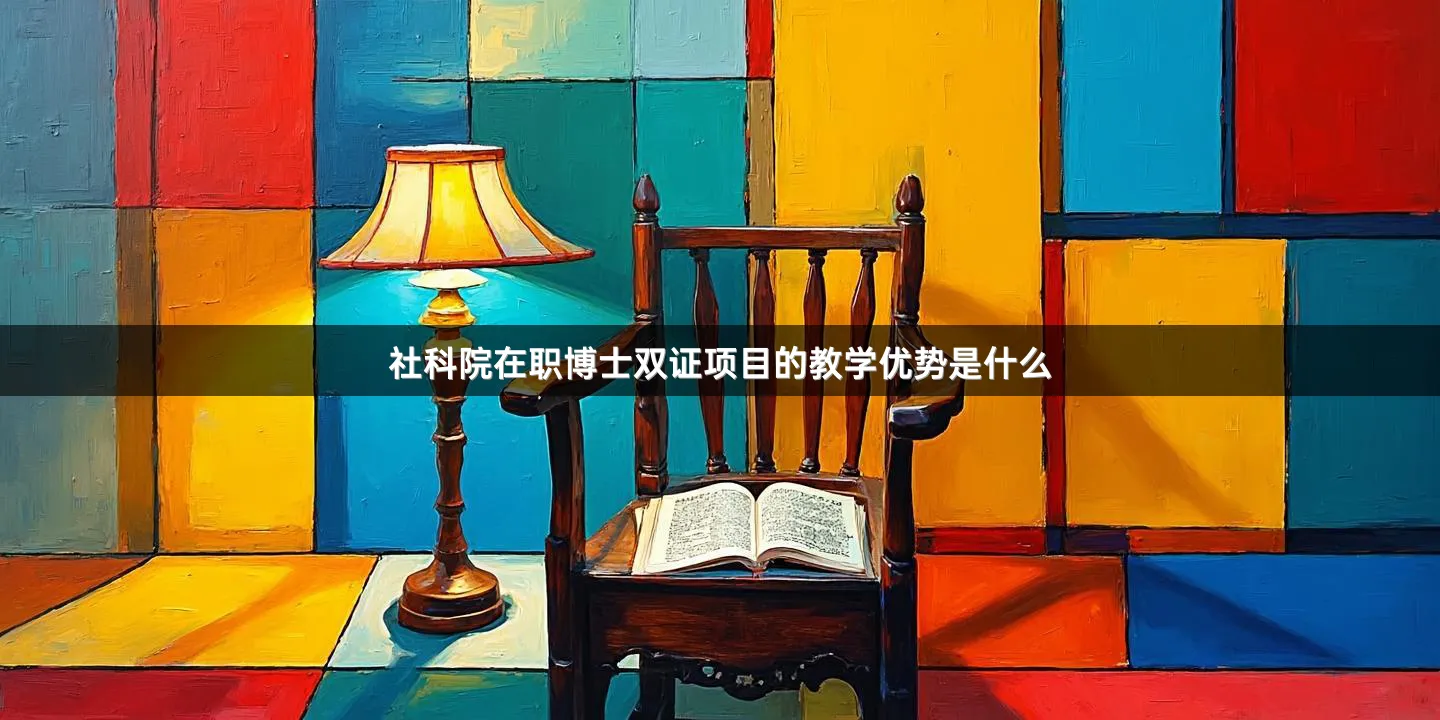社科院在职博士双证项目的教学优势是什么