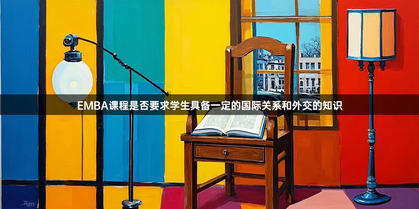 EMBA课程是否要求学生具备一定的国际关系和外交的知识