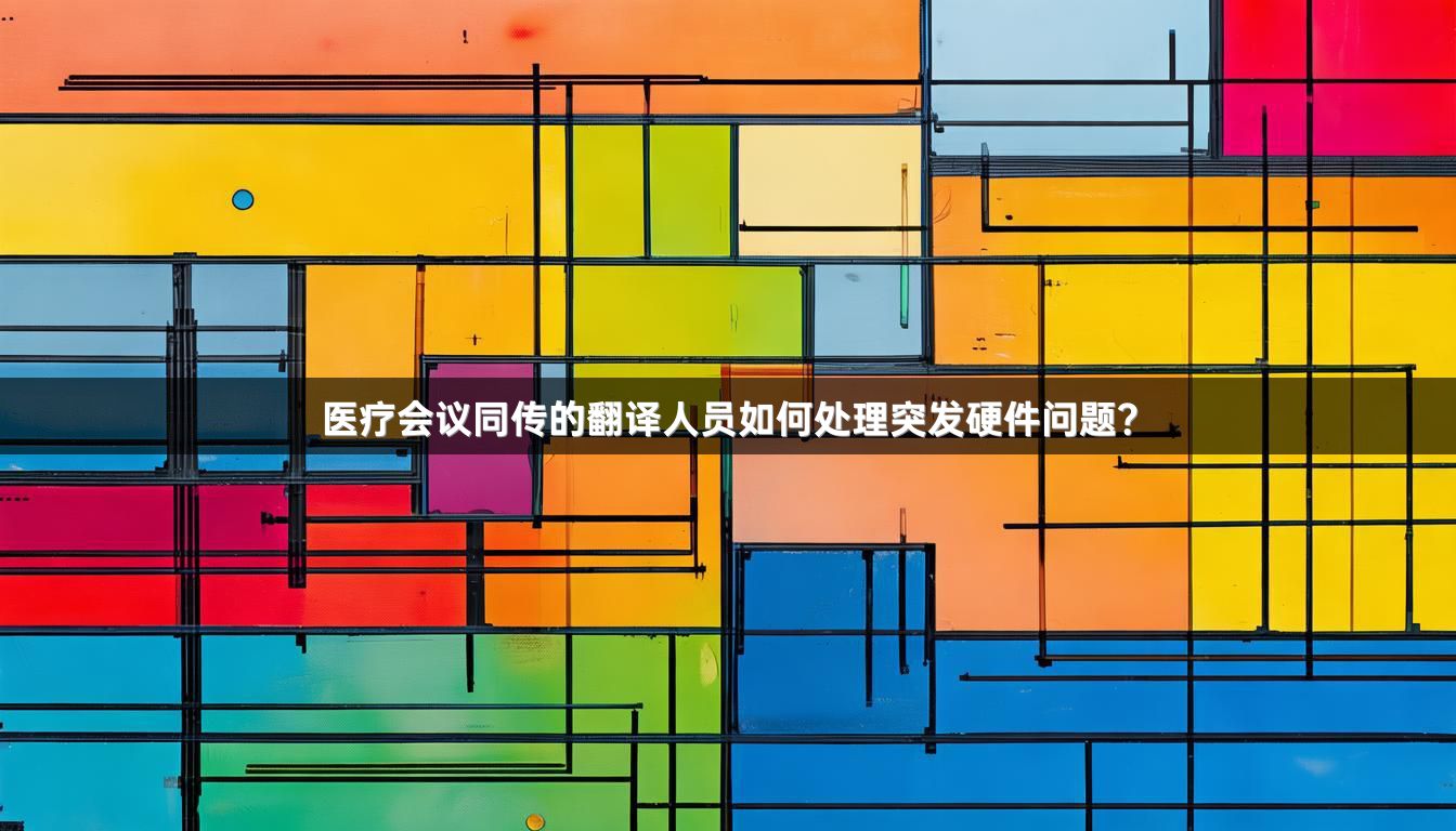 医疗会议同传的翻译人员如何处理突发硬件问题？