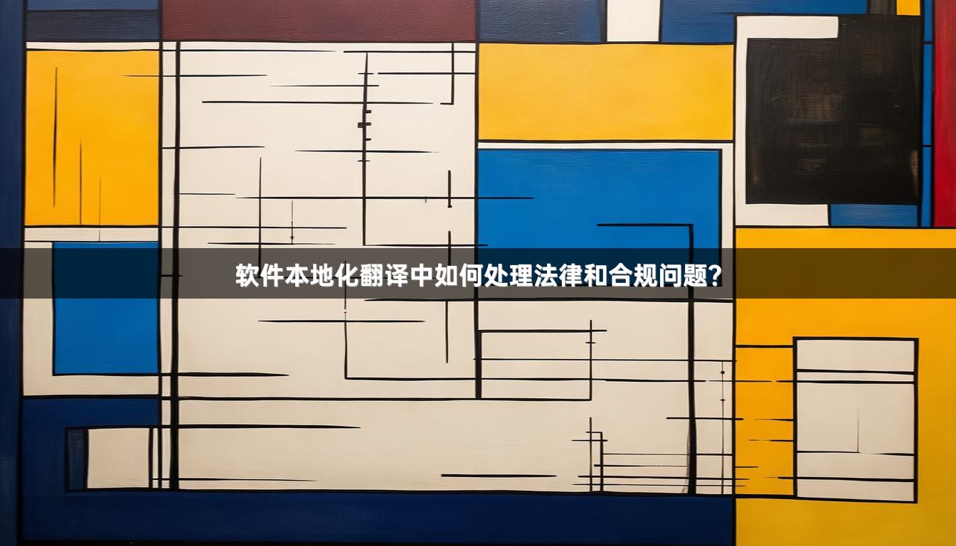 軟件本地化翻譯中如何處理法律和合規(guī)問(wèn)題？