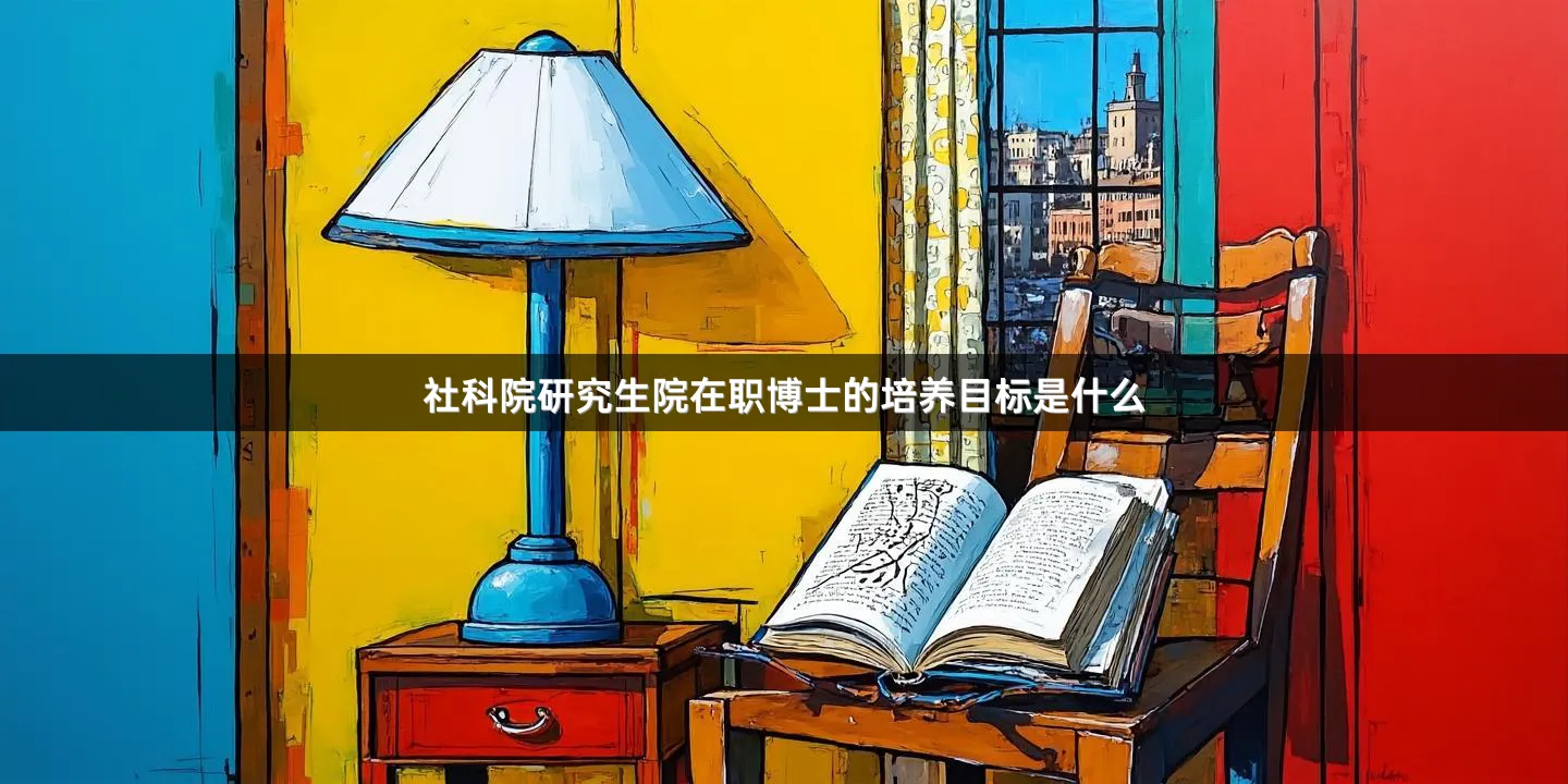 社科院研究生院在职博士的培养目标是什么