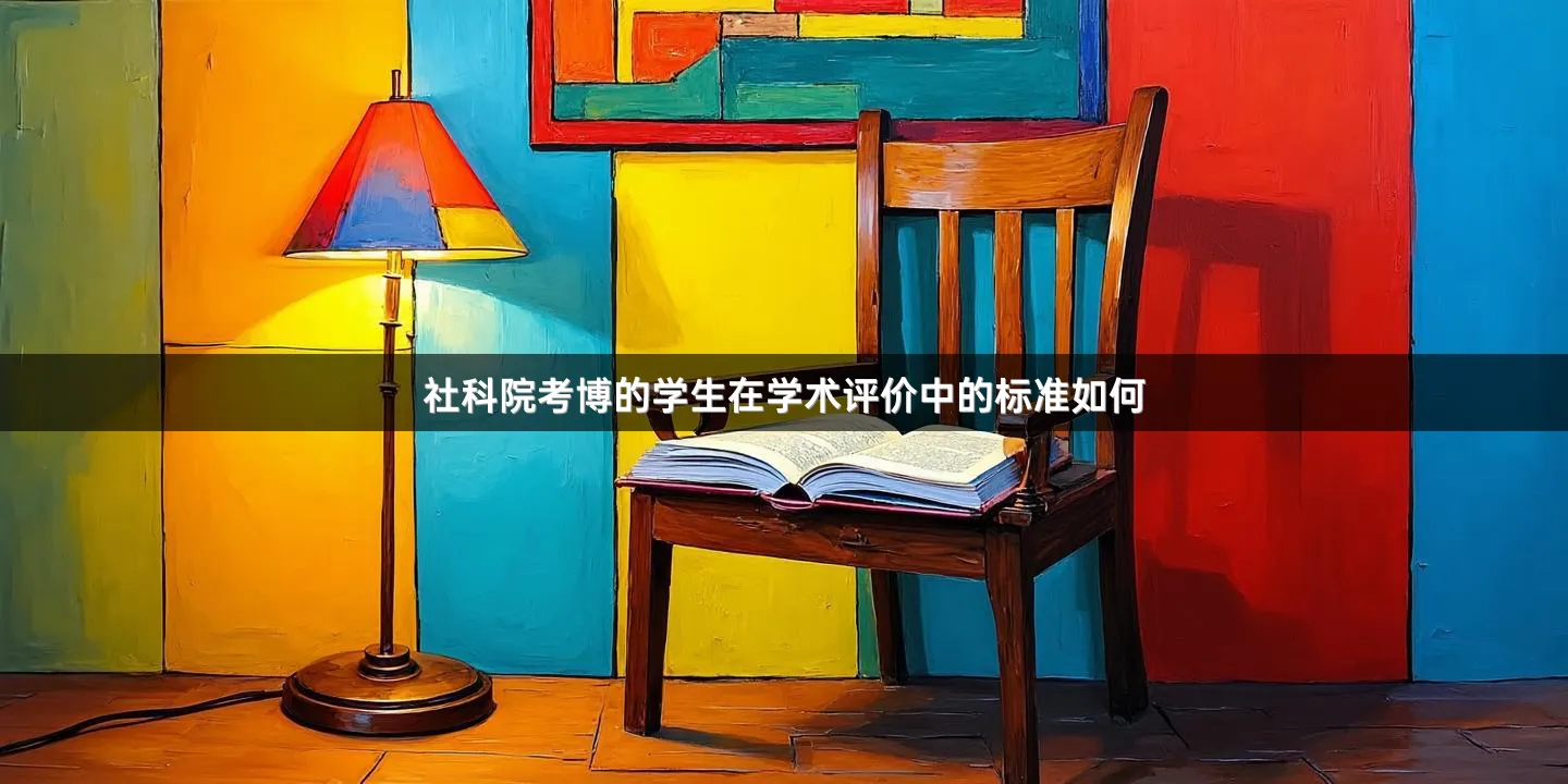 社科院考博的学生在学术评价中的标准如何