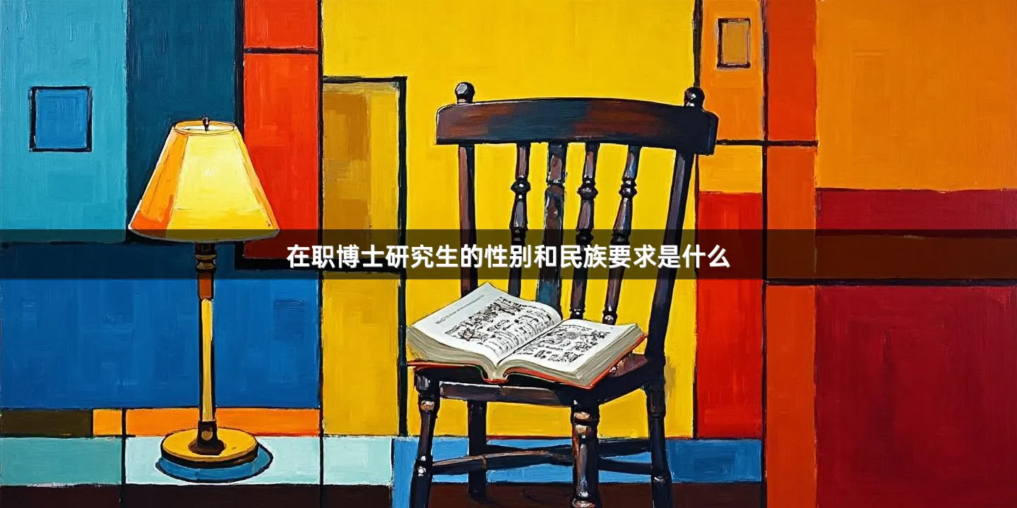 在职博士研究生的性别和民族要求是什么