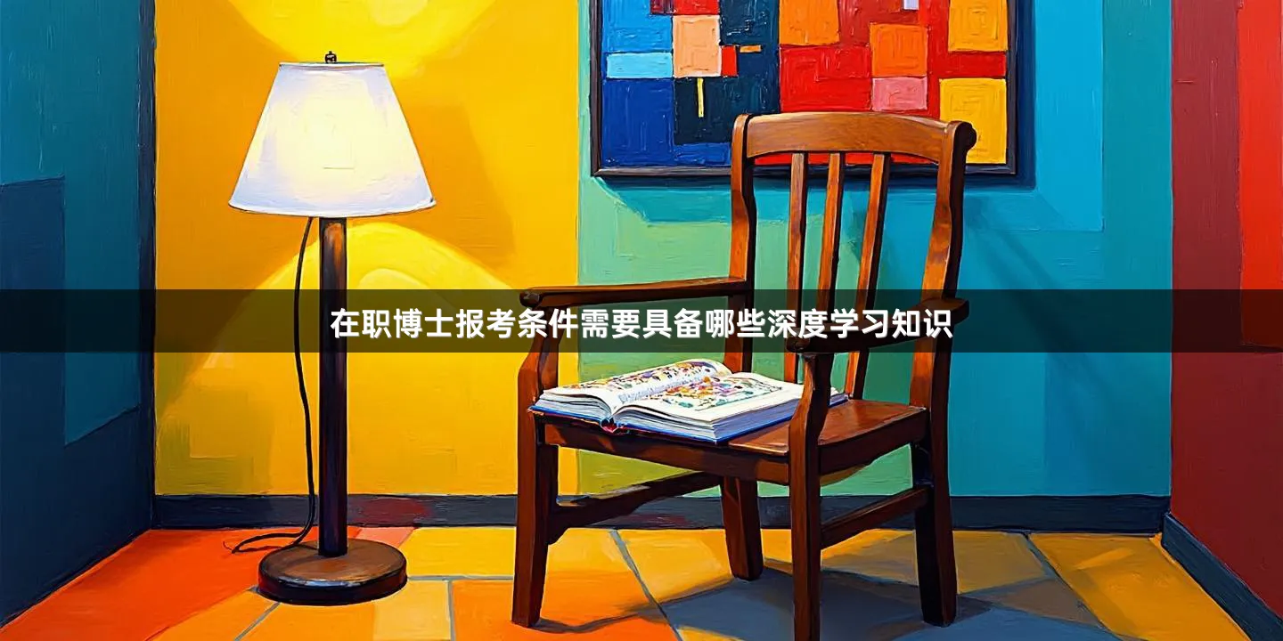 在职博士报考条件需要具备哪些深度学习知识