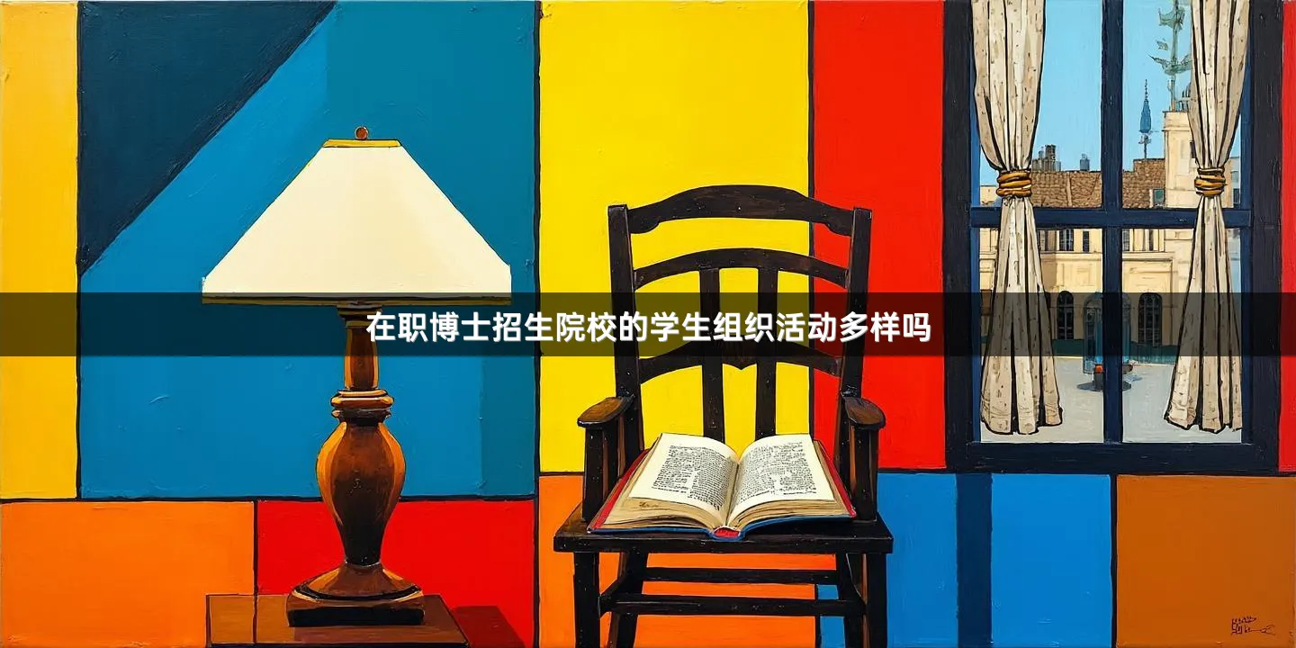 在职博士招生院校的学生组织活动多样吗