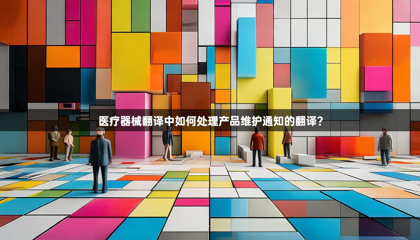 医疗器械翻译中如何处理产品维护通知的翻译？