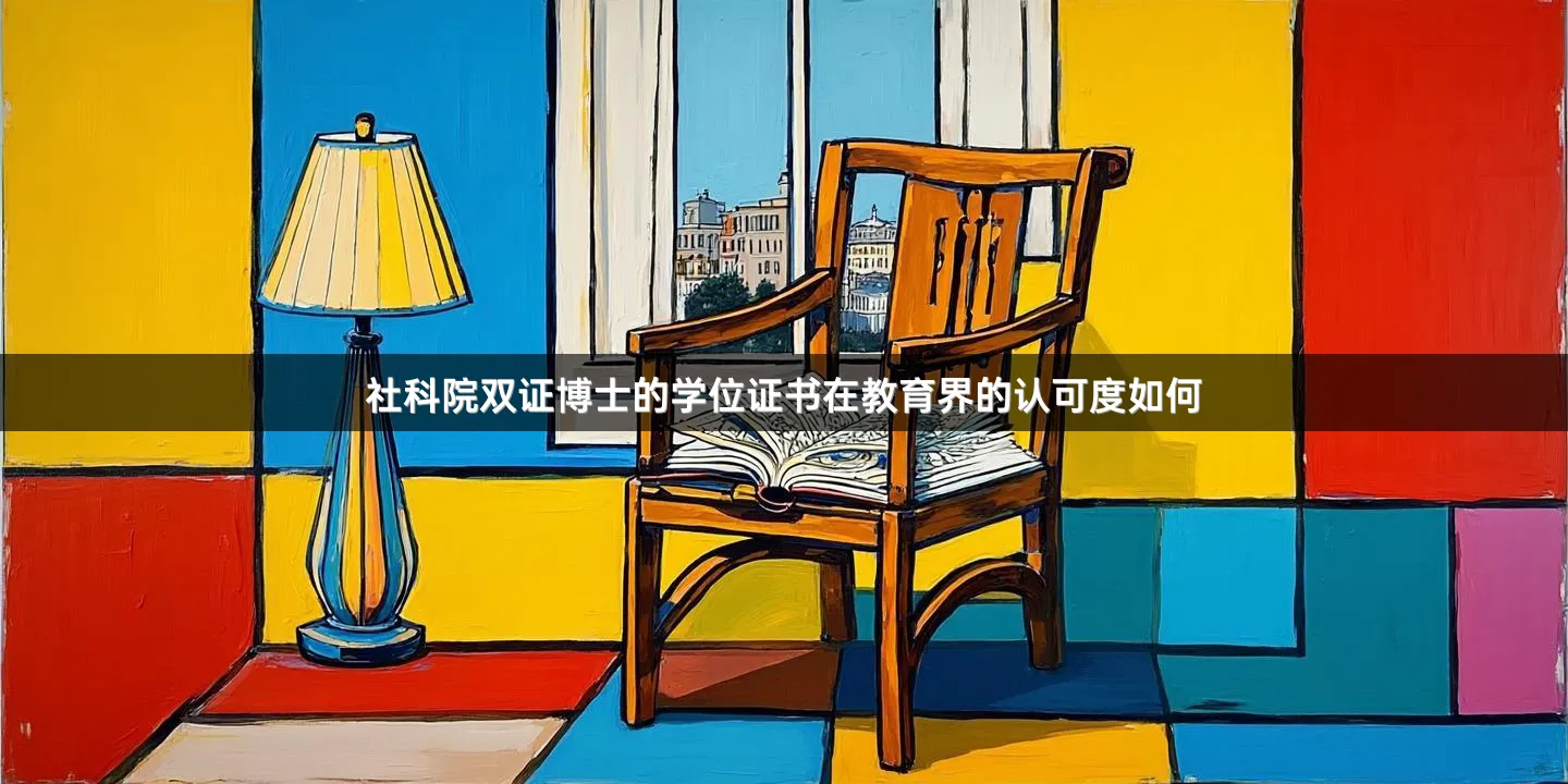 社科院双证博士的学位证书在教育界的认可度如何