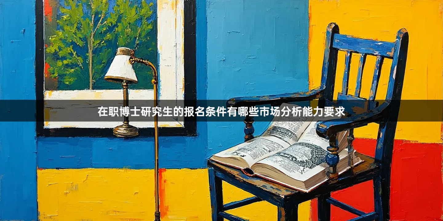 在职博士研究生的报名条件有哪些市场分析能力要求