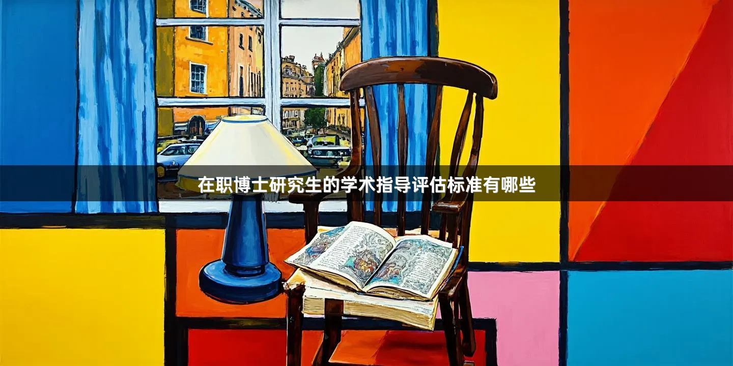 在职博士研究生的学术指导评估标准有哪些