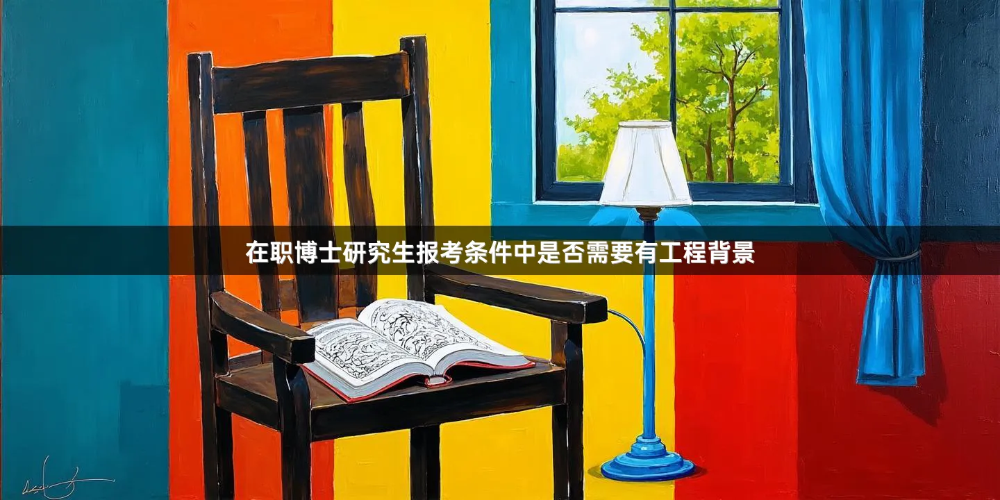 在职博士研究生报考条件中是否需要有工程背景