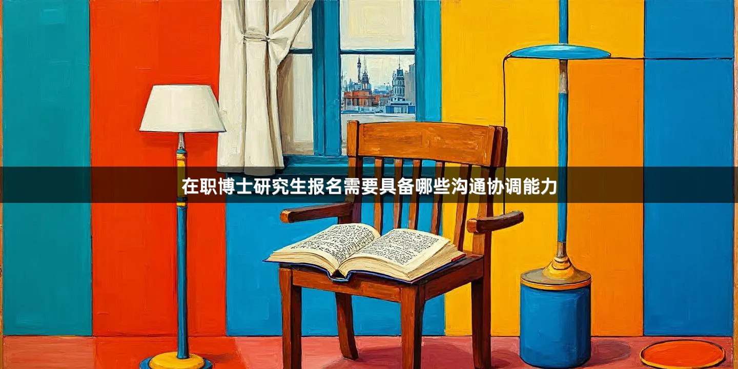 在职博士研究生报名需要具备哪些沟通协调能力