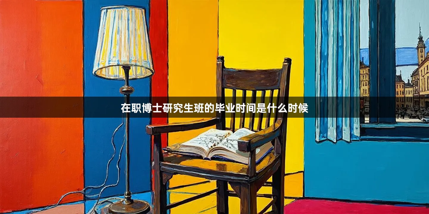 在职博士研究生班的毕业时间是什么时候