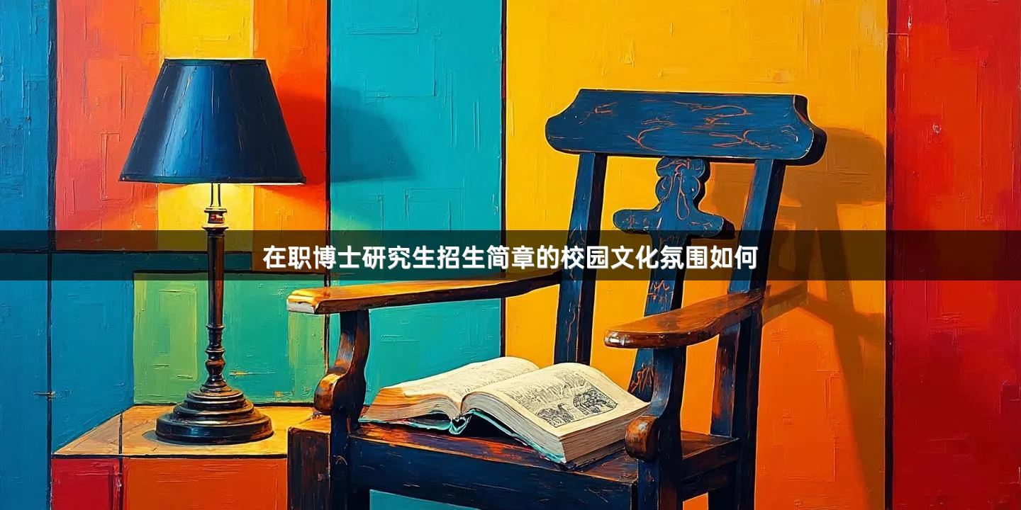 在职博士研究生招生简章的校园文化氛围如何