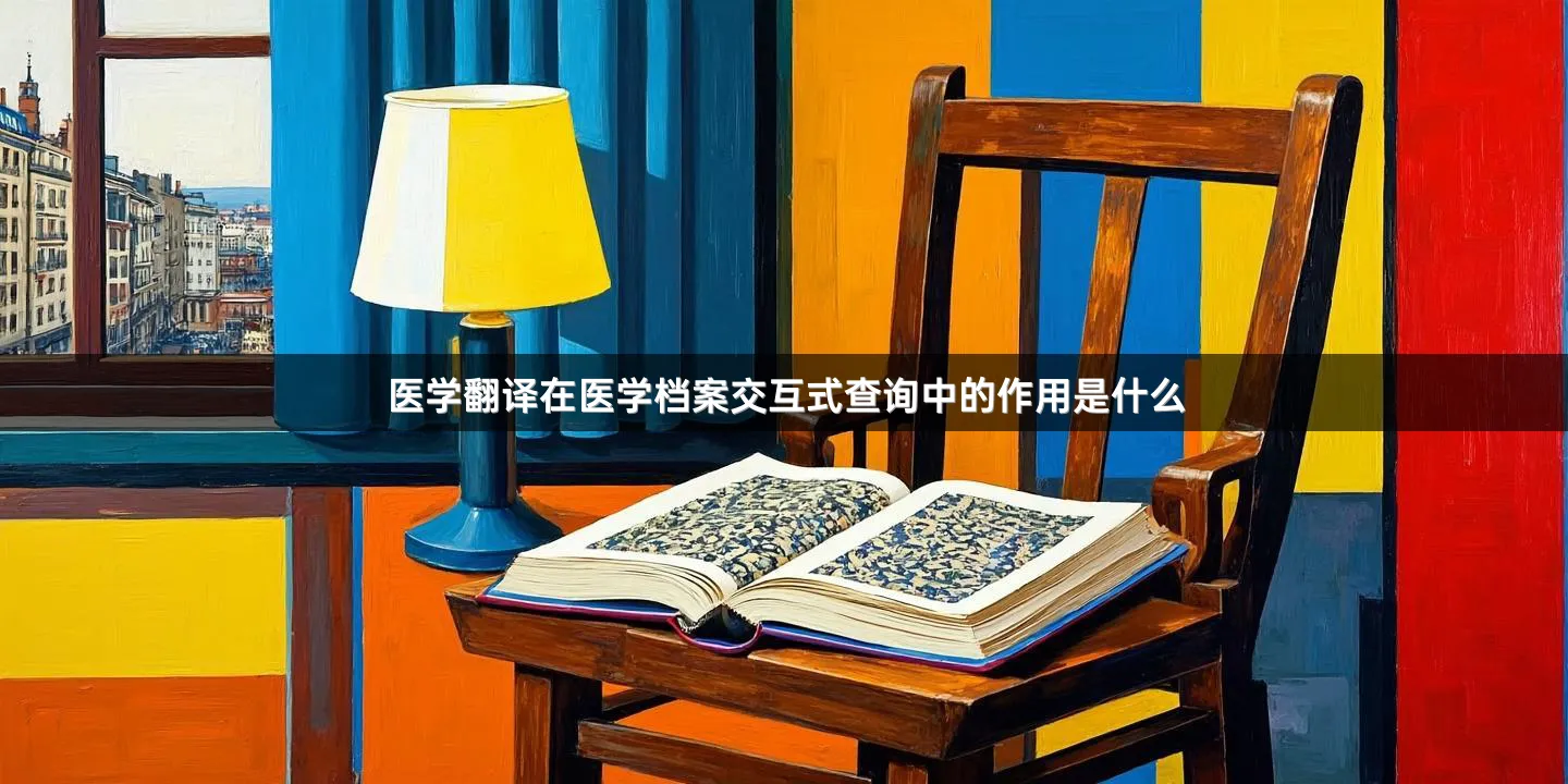 医学翻译在医学档案交互式查询中的作用是什么