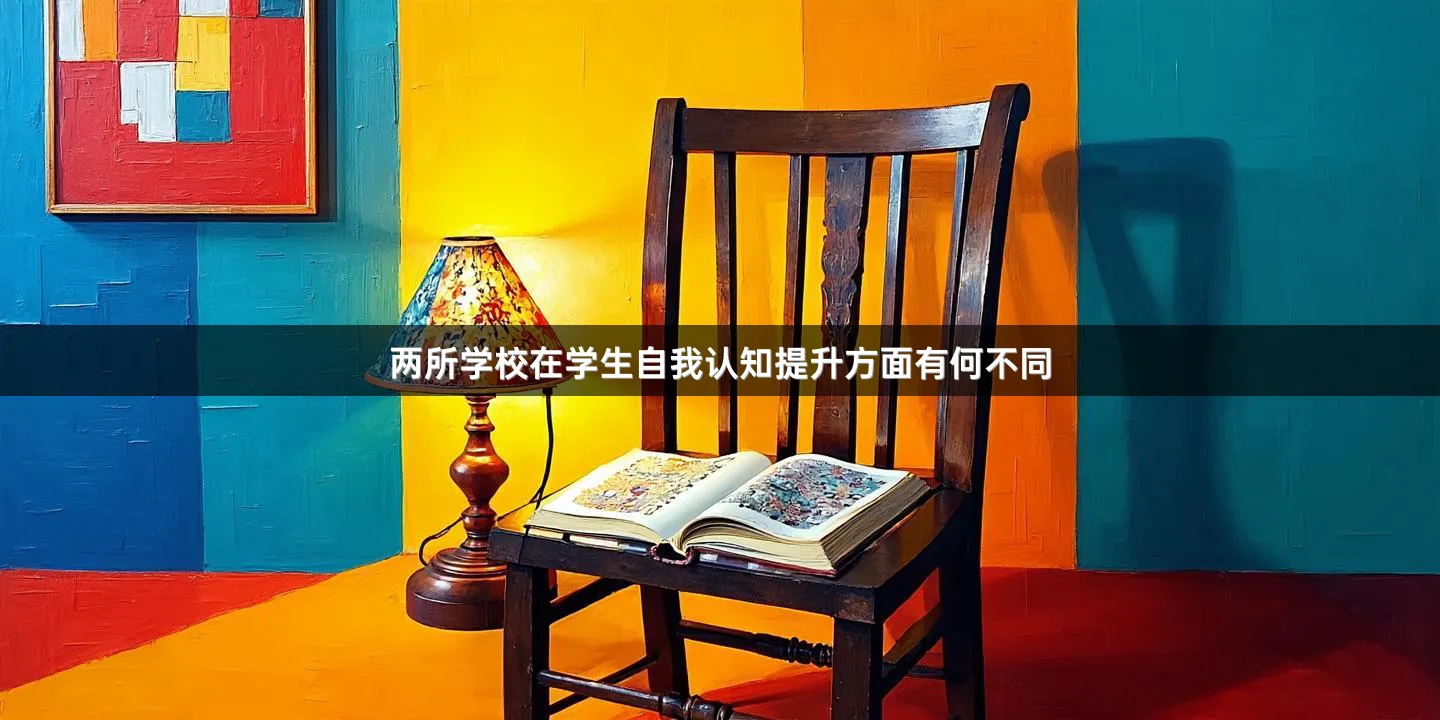 两所学校在学生自我认知提升方面有何不同
