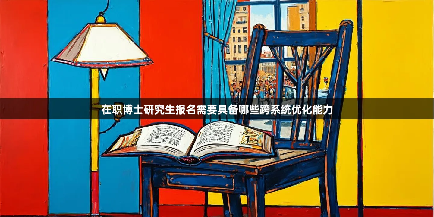 在职博士研究生报名需要具备哪些跨系统优化能力