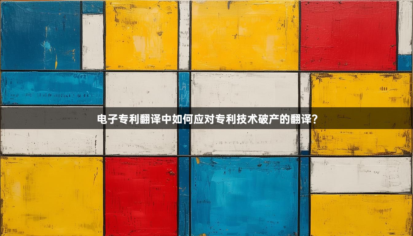 电子专利翻译中如何应对专利技术破产的翻译？