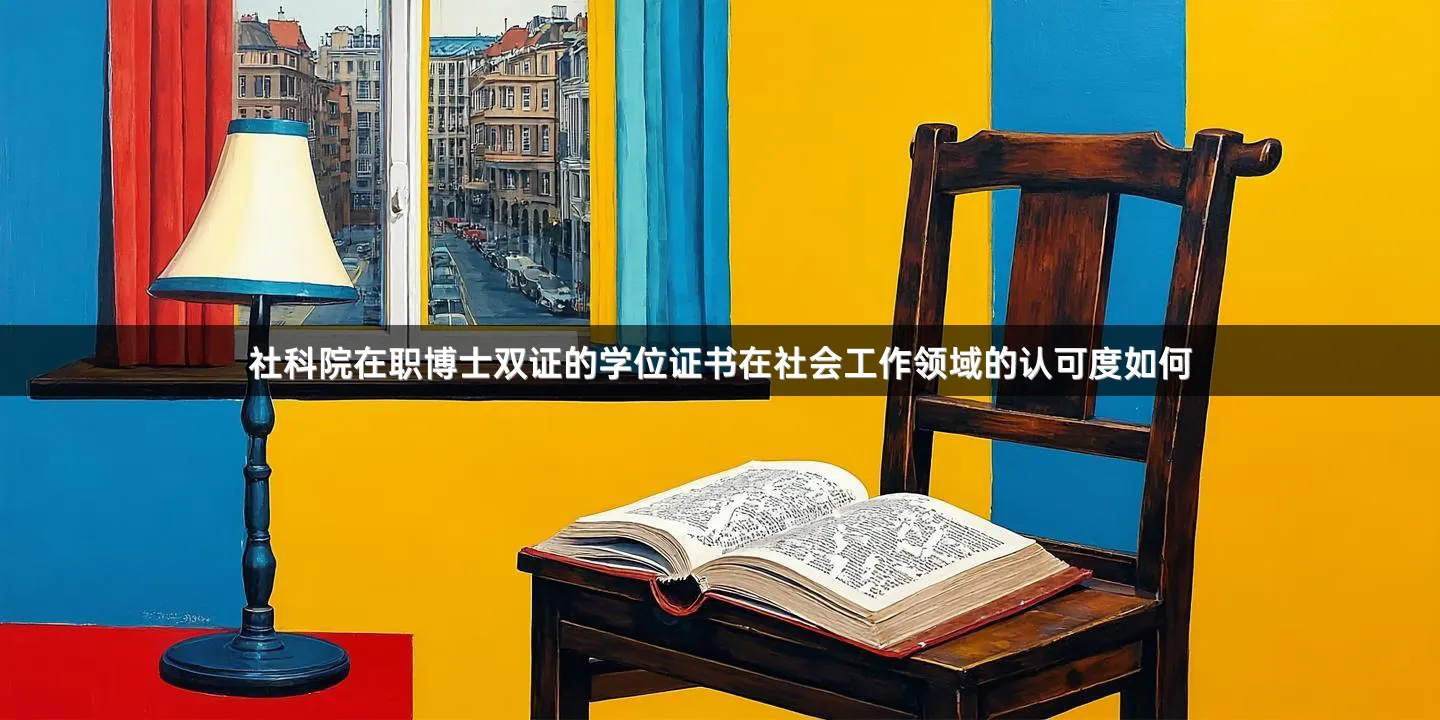 社科院在职博士双证的学位证书在社会工作领域的认可度如何
