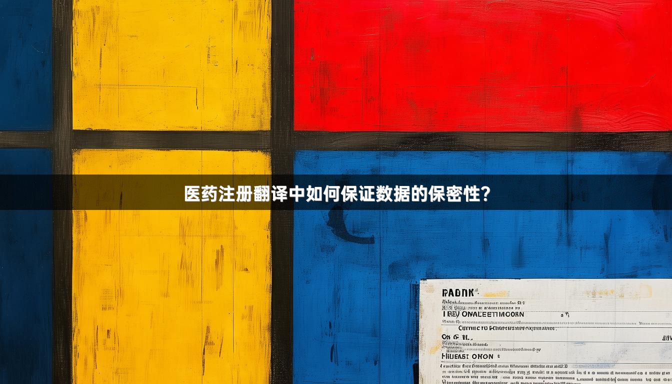 医药注册翻译中如何保证数据的保密性？