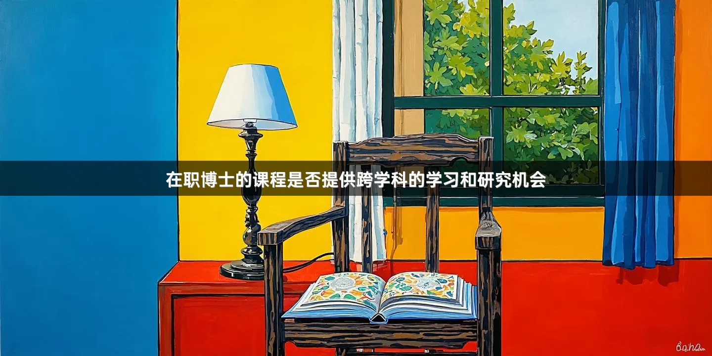 在职博士的课程是否提供跨学科的学习和研究机会