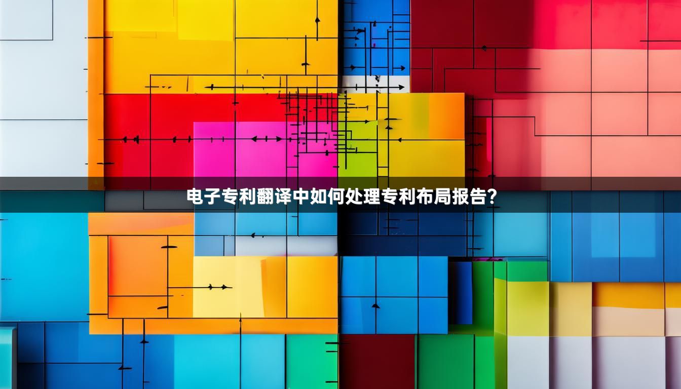 电子专利翻译中如何处理专利布局报告？