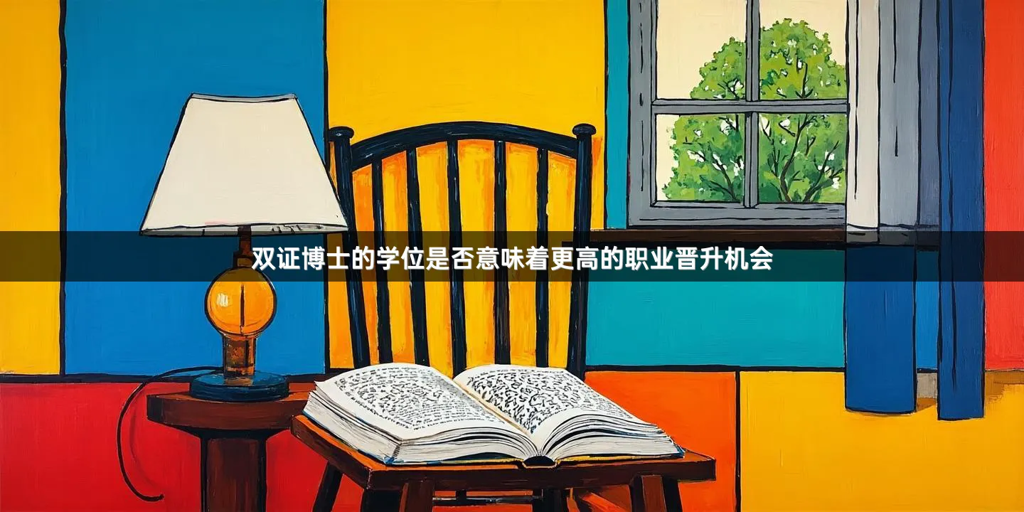 双证博士的学位是否意味着更高的职业晋升机会