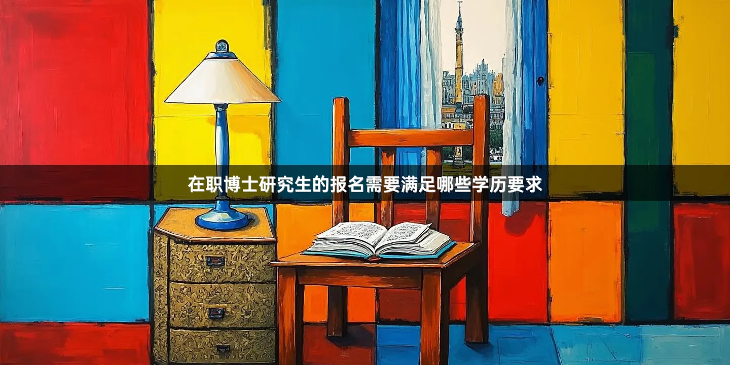 在职博士研究生的报名需要满足哪些学历要求