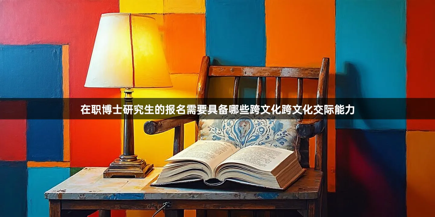 在职博士研究生的报名需要具备哪些跨文化跨文化交际能力
