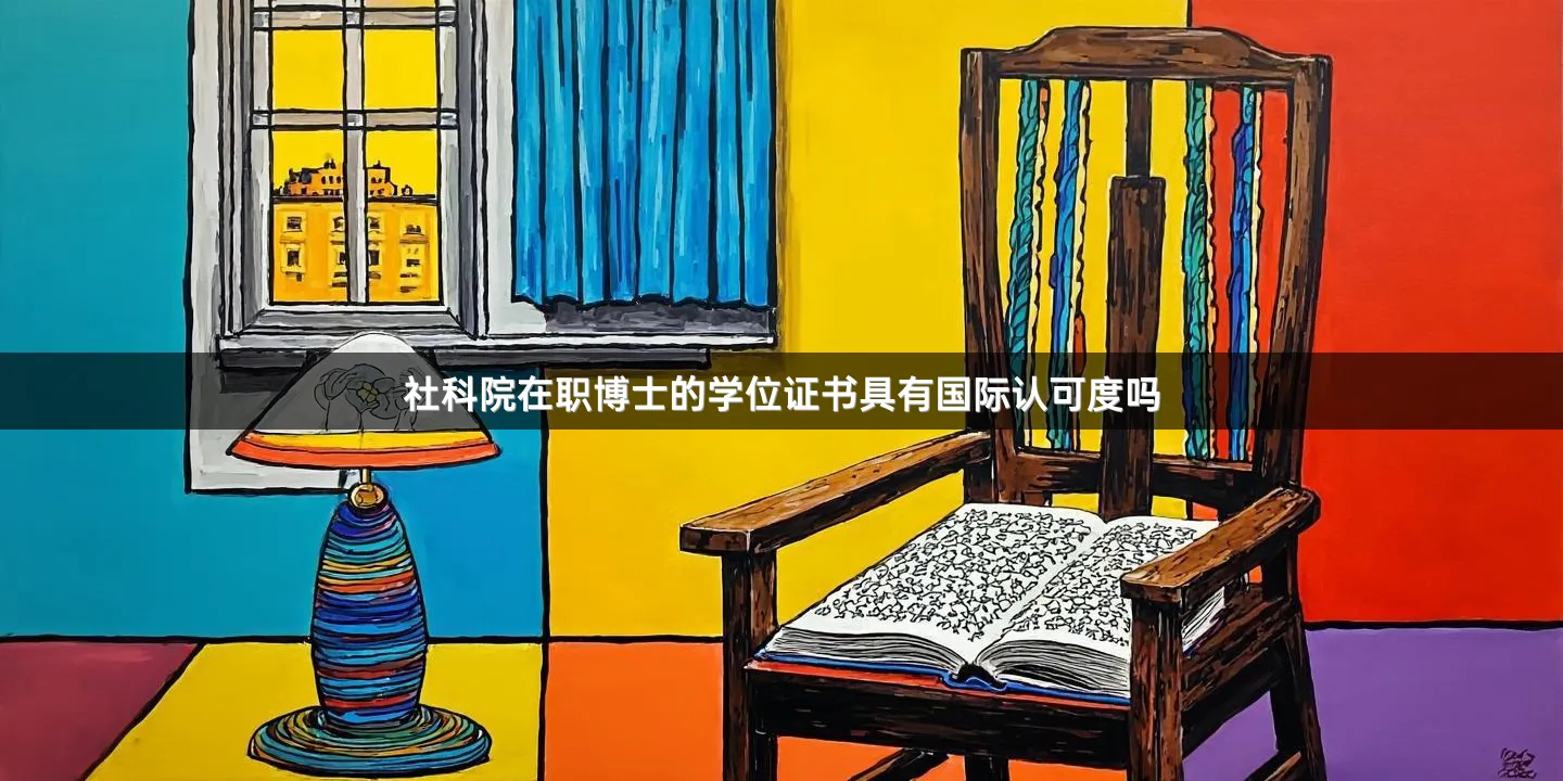 社科院在职博士的学位证书具有国际认可度吗