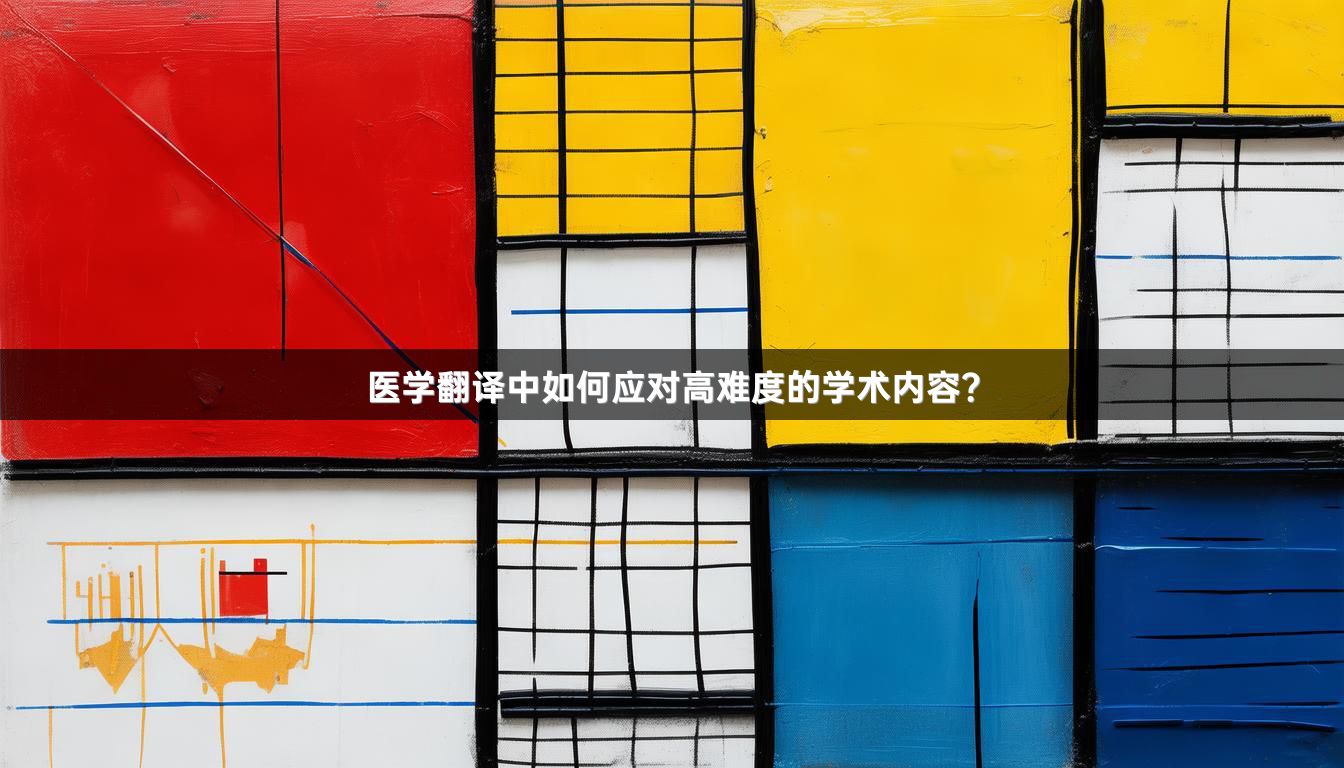 医学翻译中如何应对高难度的学术内容？