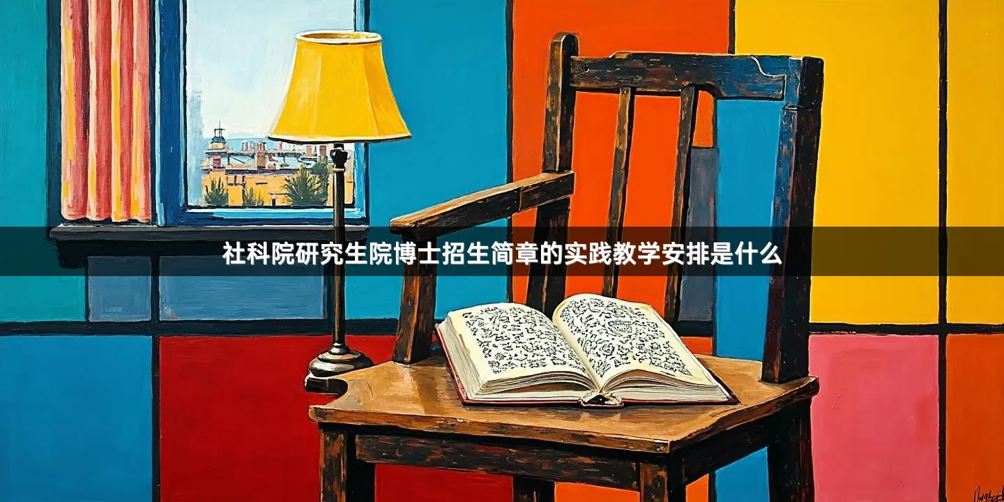社科院研究生院博士招生简章的实践教学安排是什么