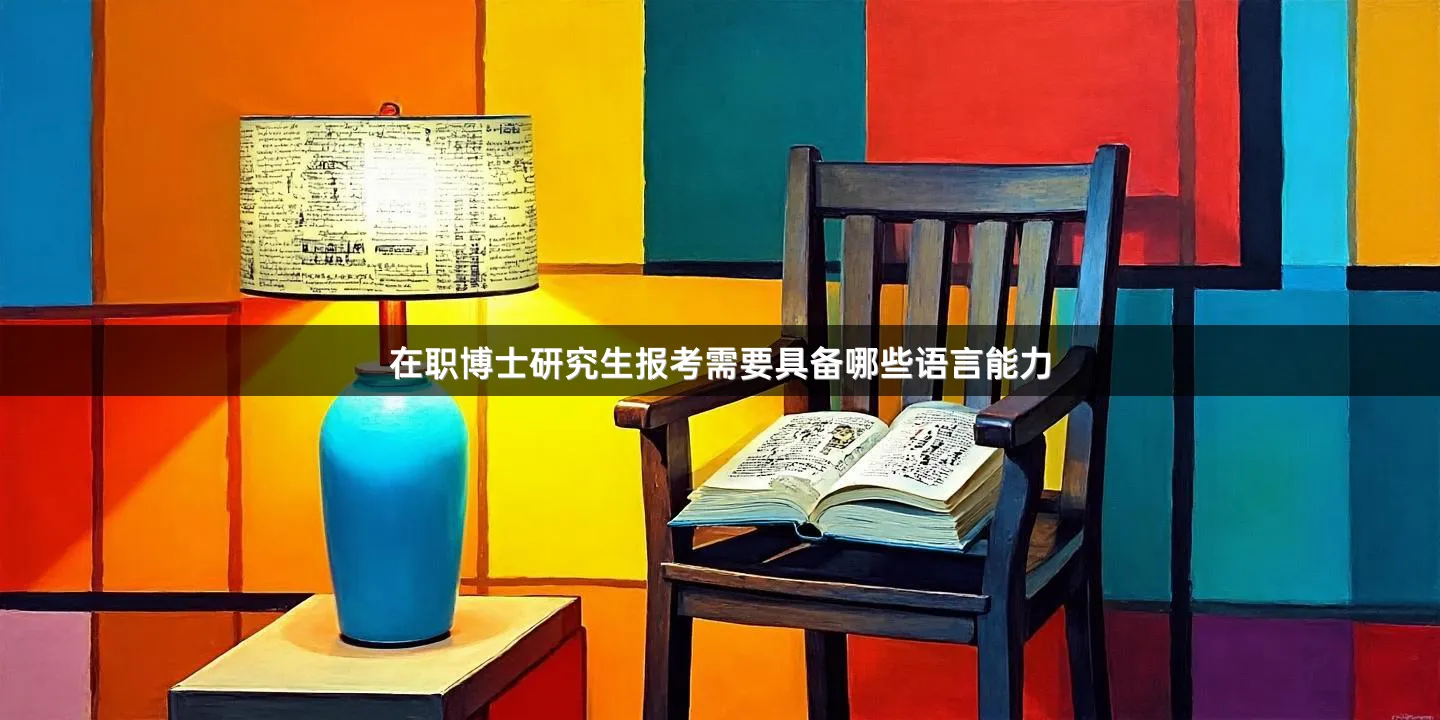 在职博士研究生报考需要具备哪些语言能力