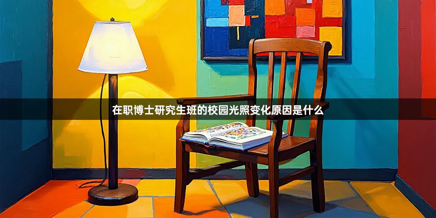 在职博士研究生班的校园光照变化原因是什么