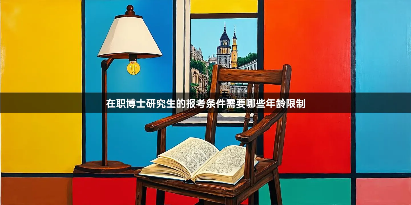 在职博士研究生的报考条件需要哪些年龄限制