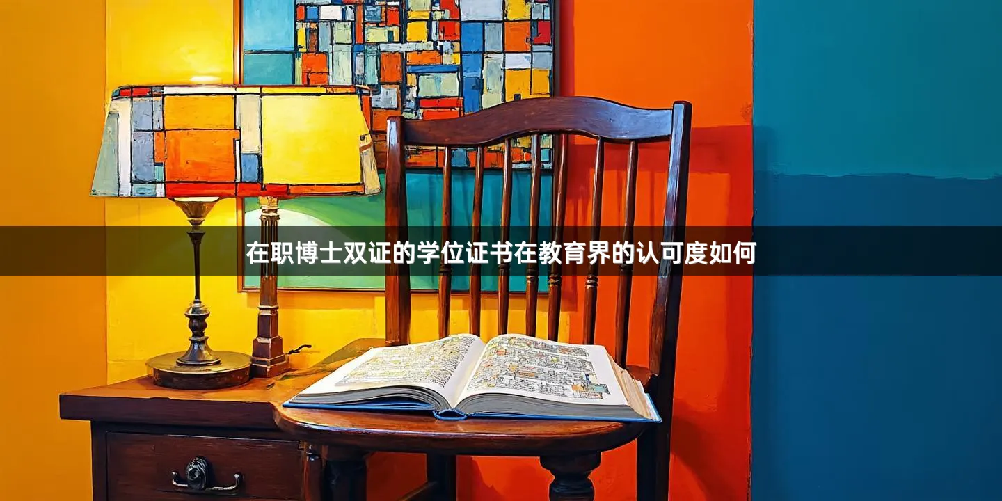 在职博士双证的学位证书在教育界的认可度如何