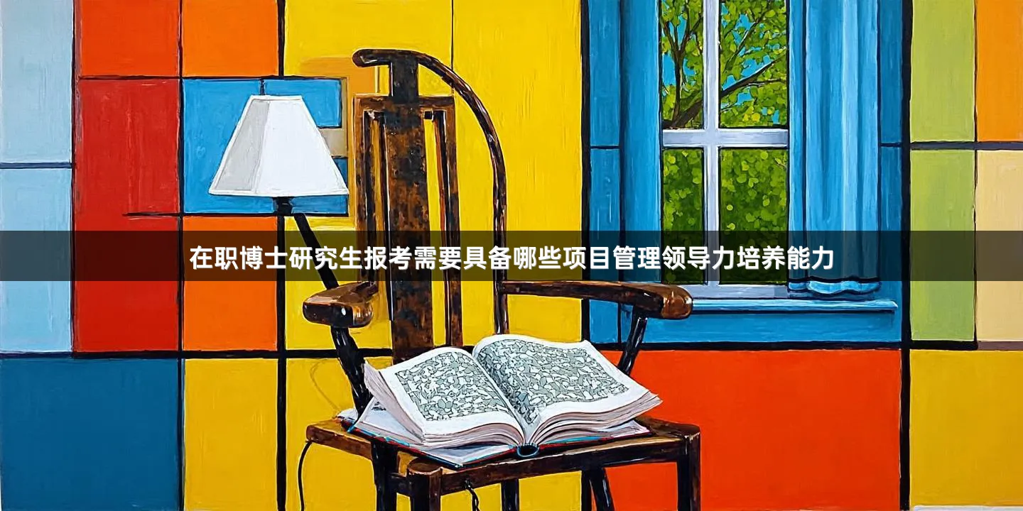 在职博士研究生报考需要具备哪些项目管理领导力培养能力
