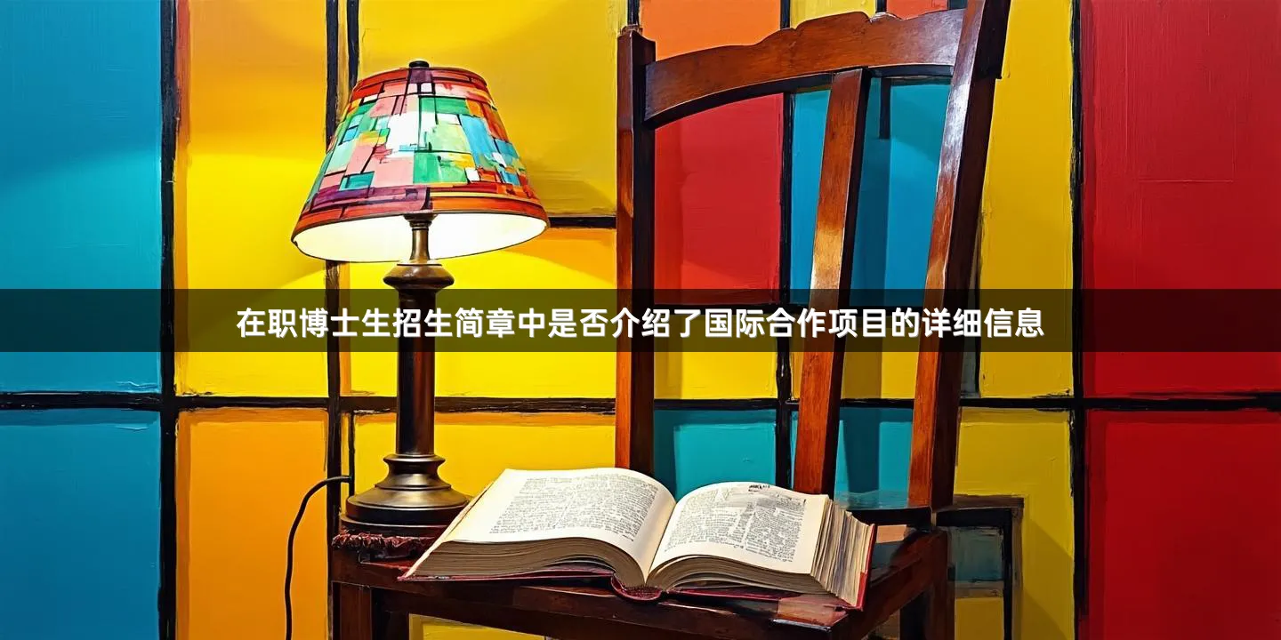 在职博士生招生简章中是否介绍了国际合作项目的详细信息