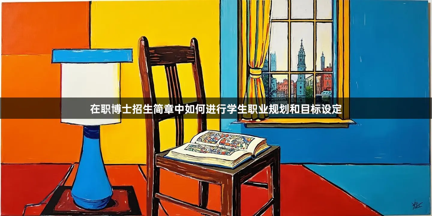 在职博士招生简章中如何进行学生职业规划和目标设定