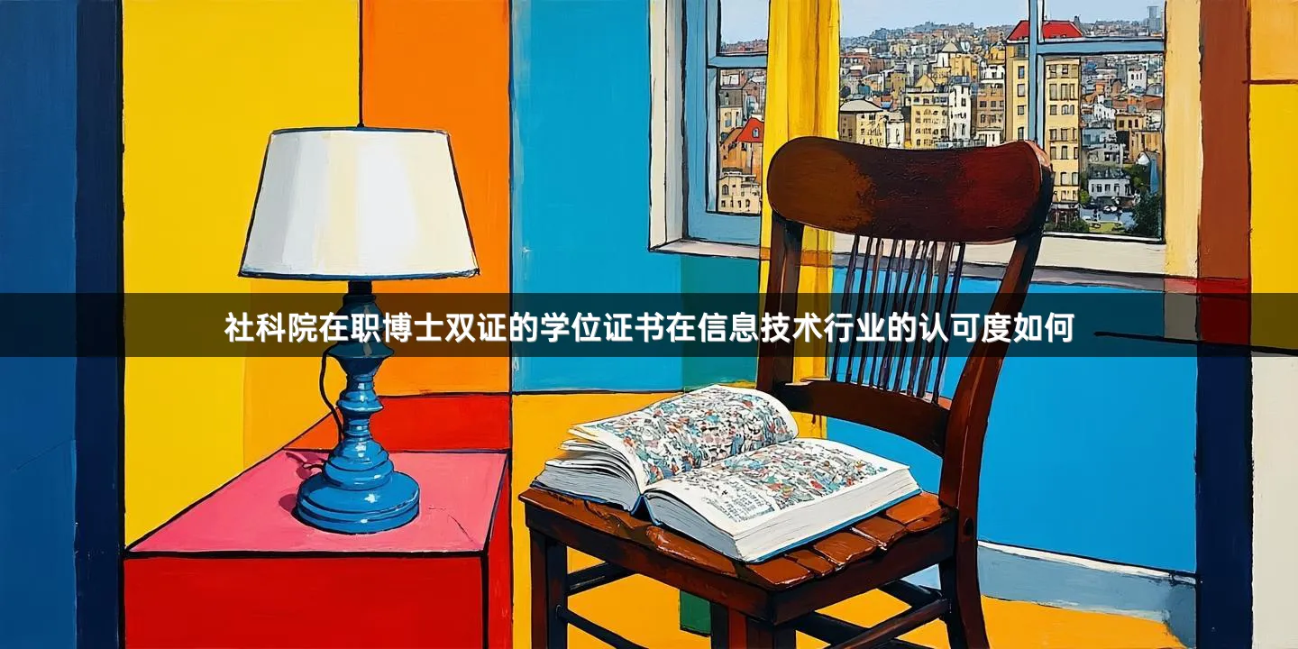 社科院在职博士双证的学位证书在信息技术行业的认可度如何