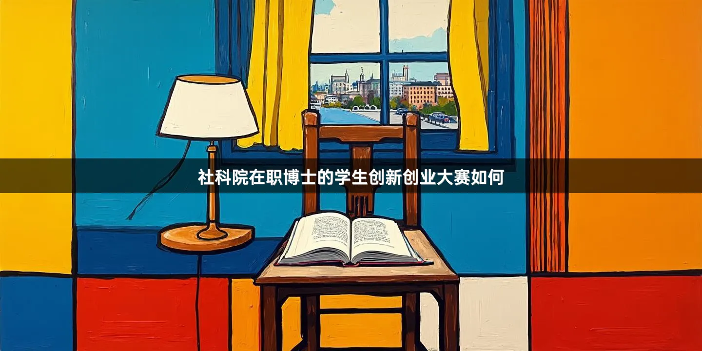 社科院在职博士的学生创新创业大赛如何