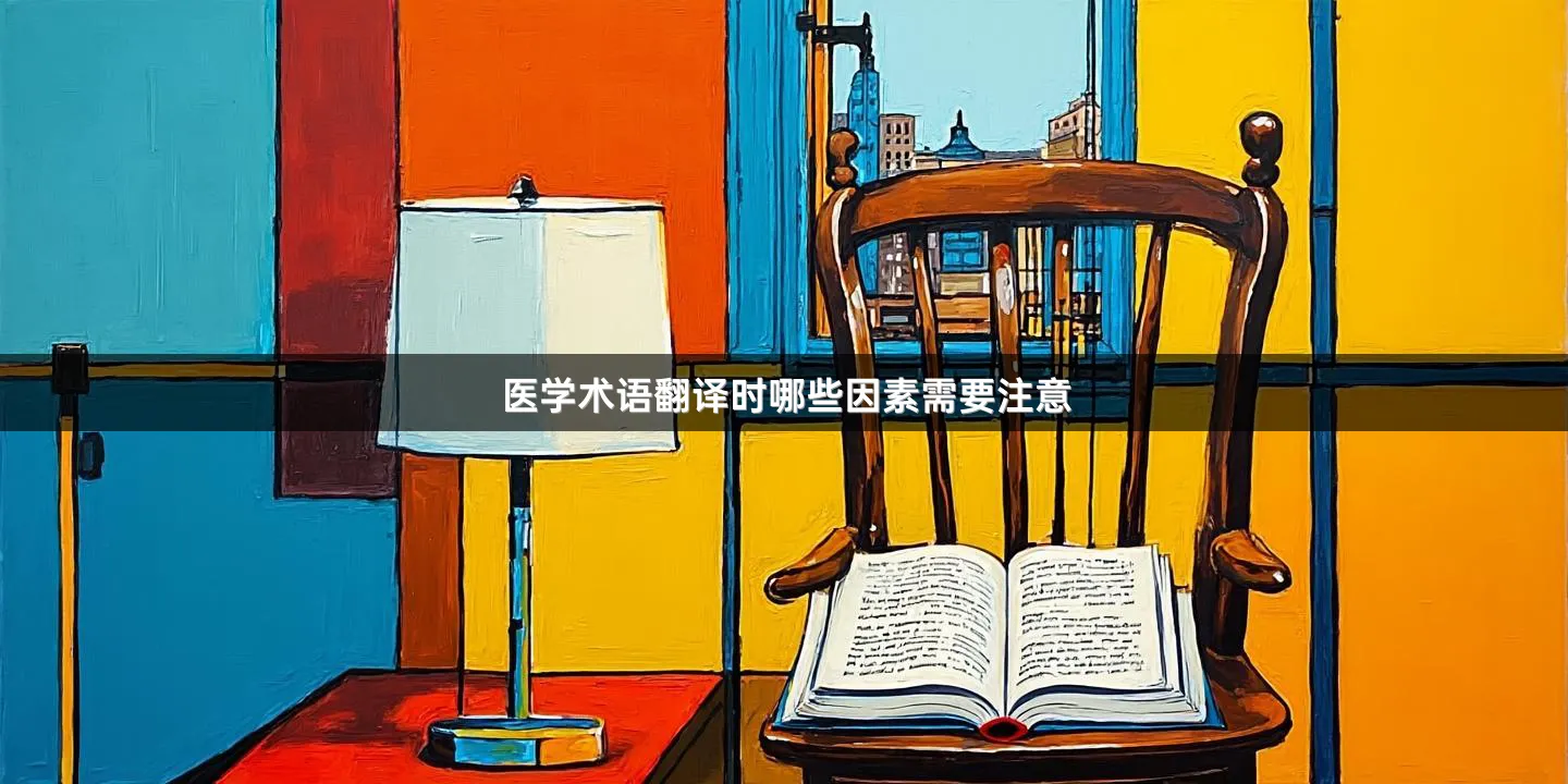 医学术语翻译时哪些因素需要注意