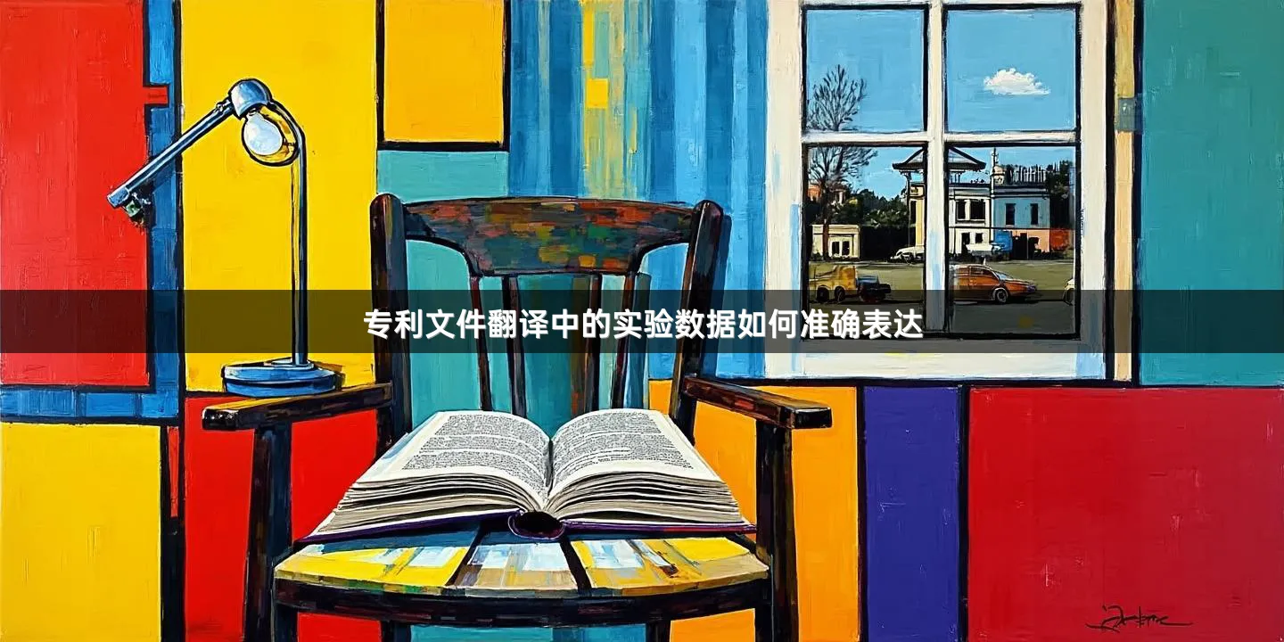 专利文件翻译中的实验数据如何准确表达