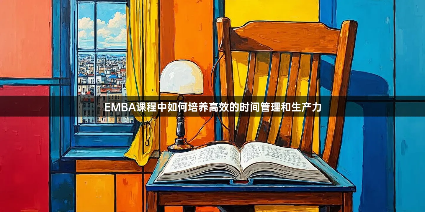 EMBA课程中如何培养高效的时间管理和生产力