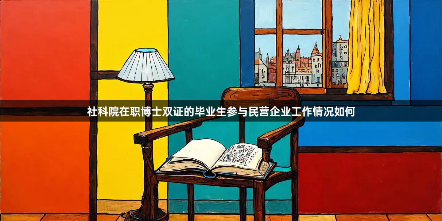 社科院在职博士双证的毕业生参与民营企业工作情况如何
