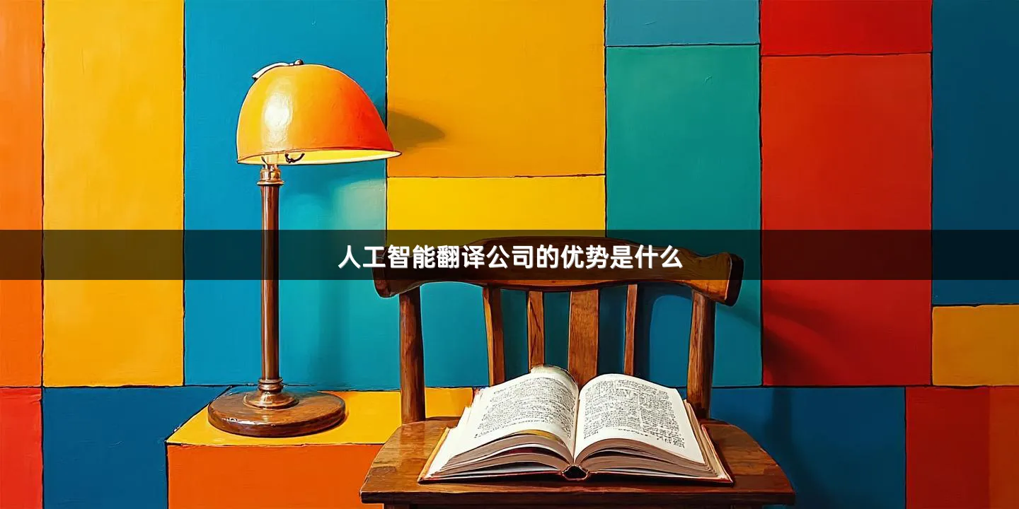 人工智能翻译公司的优势是什么