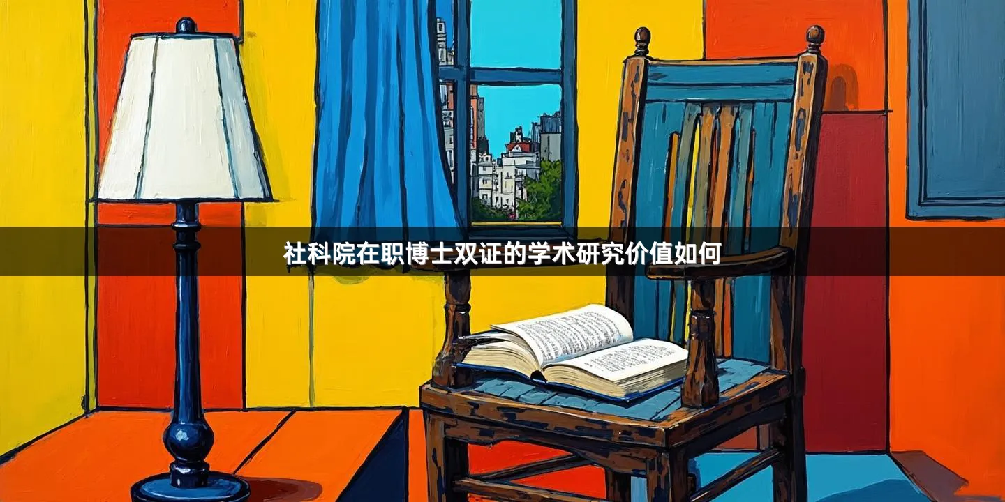社科院在职博士双证的学术研究价值如何