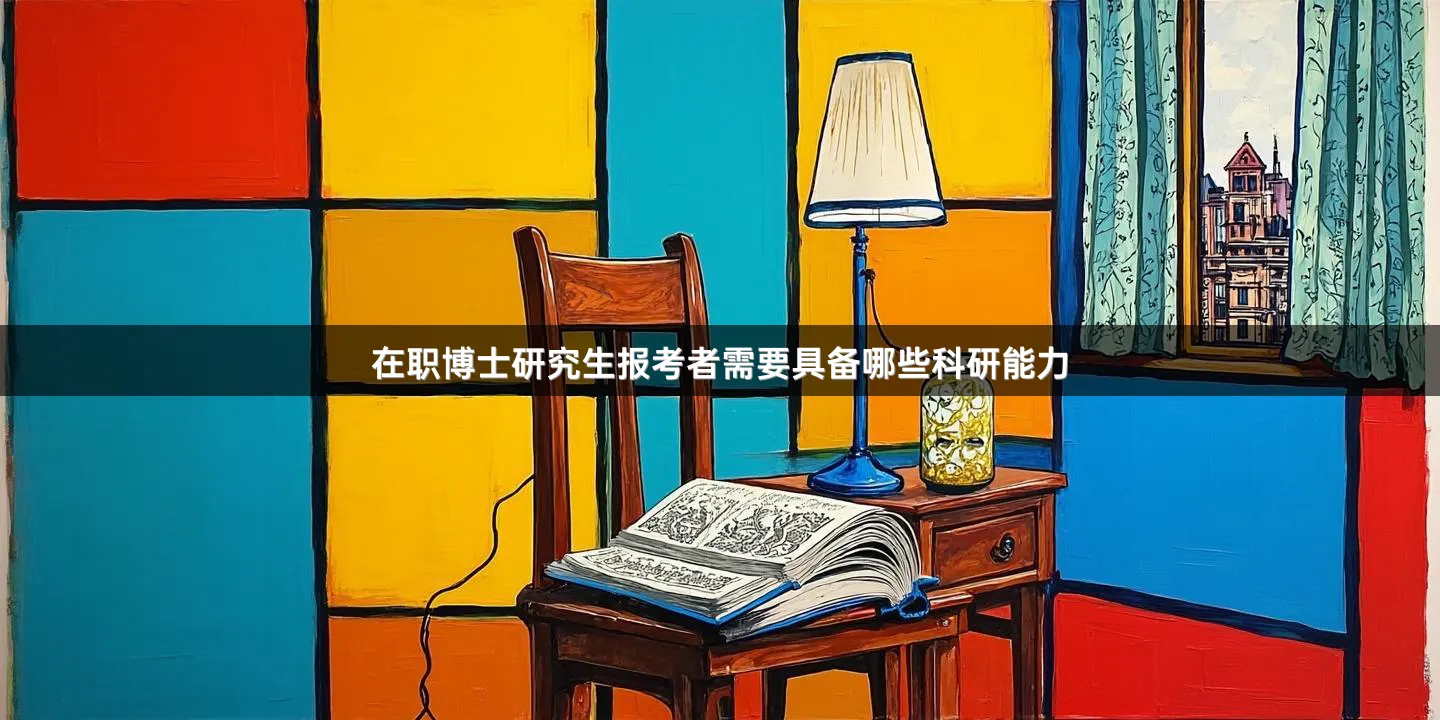 在职博士研究生报考者需要具备哪些科研能力