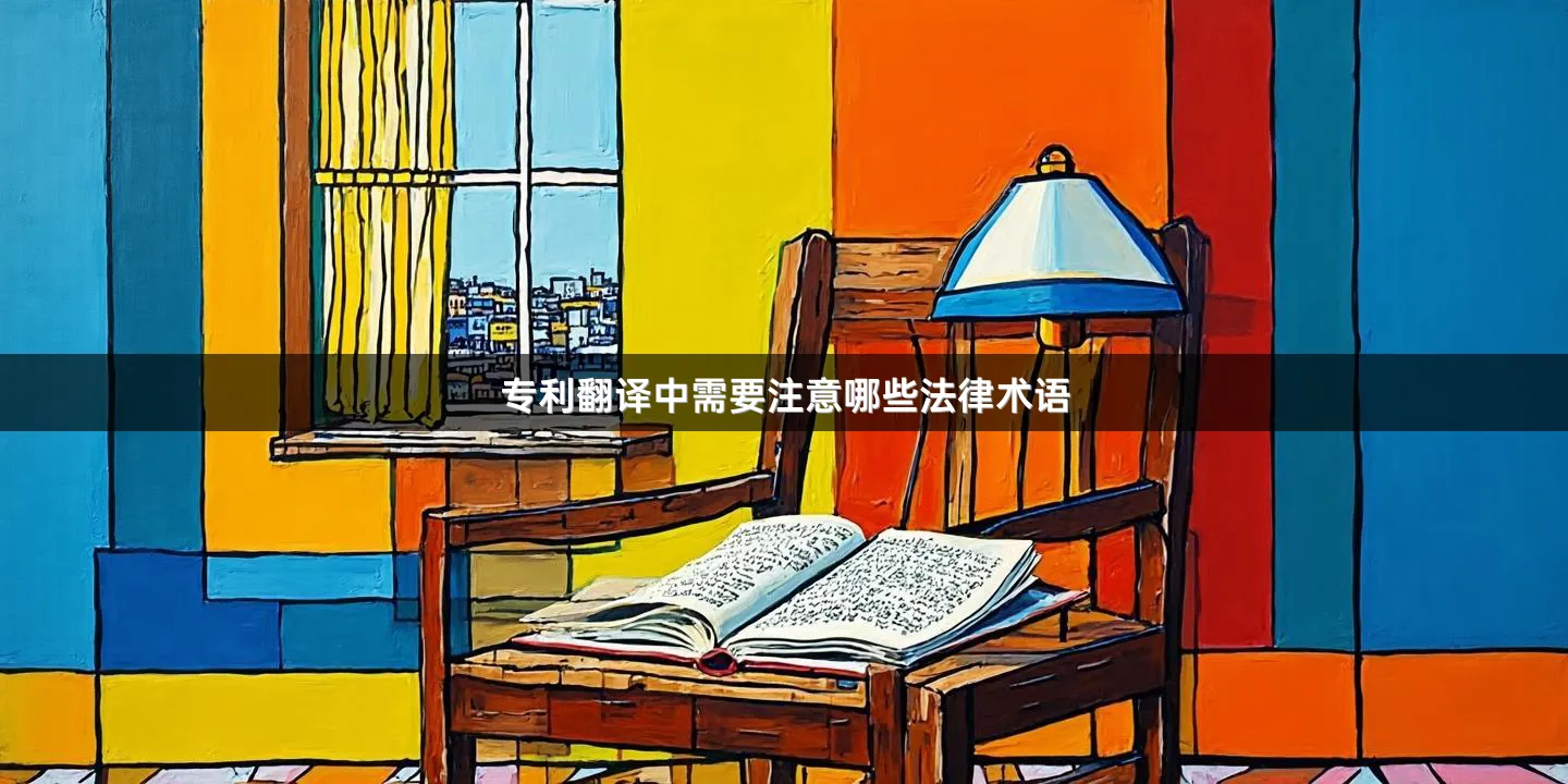 专利翻译中需要注意哪些法律术语