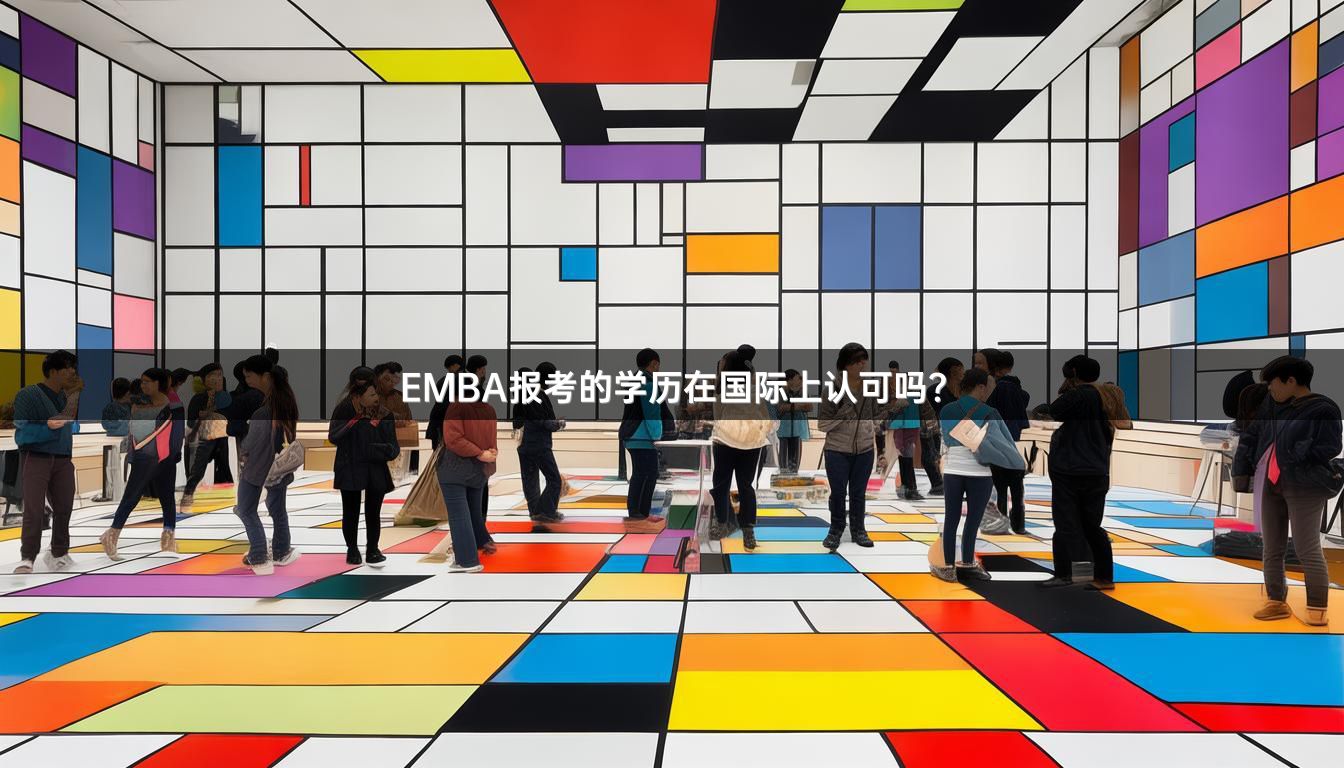 EMBA报考的学历在国际上认可吗？